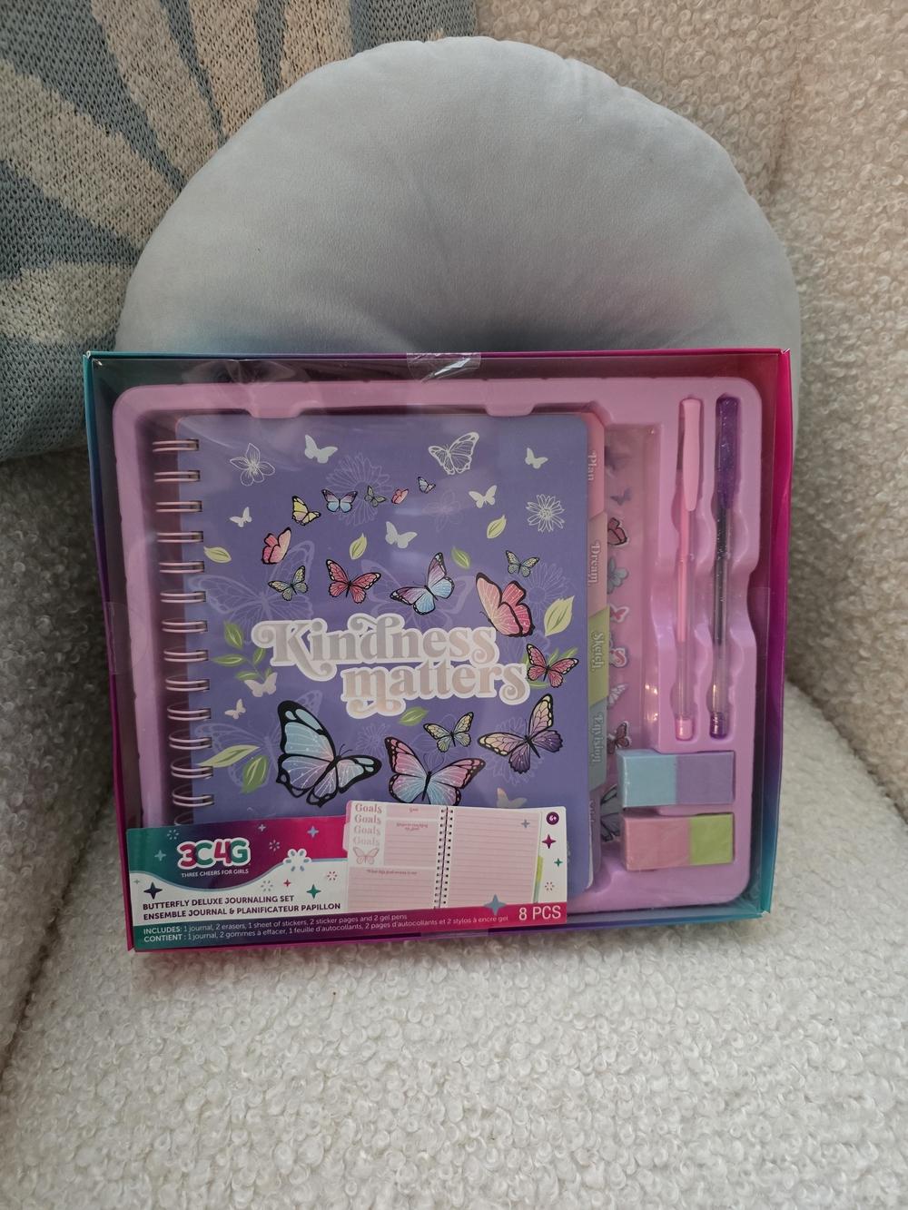 Kindness Matters Butterfly Journal Set - Purple & Pink